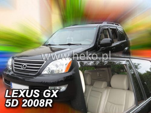 Heko 4 dielny deflektor Lexus GX 5 dverový sedan 2004-2009 (30013)
