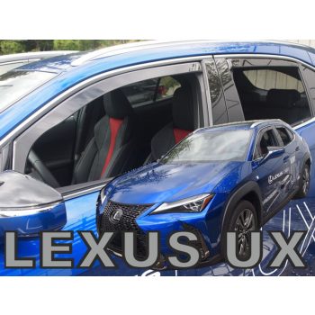   Heko 4 dielny deflektor Lexus UX 5 dverový+ha HB 2019- (30031)