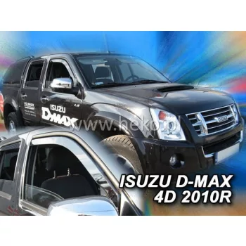   Heko 2 dielny deflektor Isuzu D-Max Rodeo 4 dverový 2008-2011 (34002)