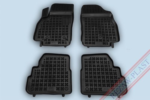 Rezaw čierne Gumové autokoberce OPEL KARL Hatchback 2015-tól (200521)