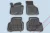 Rezaw čierne gumové koberce Volkswagen JETTA VI 2010-2018, PASSAT B6, B7 05-14, CC 08-16, Tiguan 07