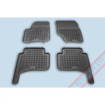   Rezaw čierne Gumové autokoberce VOLKSWAGEN TOUAREG I SUV 2002-2010 (200105)