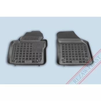   Rezaw čierne gumové koberce Volkswagen CADDY III verzia 2 cestujúci 2003 - 2021 (200107P)