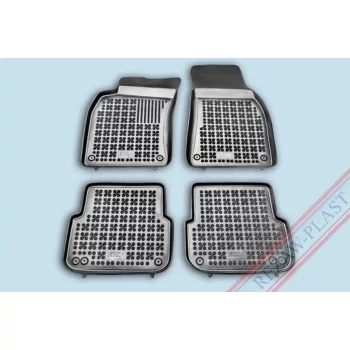  Rezaw čierne gumové koberce Audi A6 III C6 Sedan/kombi 2004-2006 (200303)
