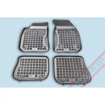   Rezaw čierne gumové koberce Audi A4 I B5 Sedan/kombi 1994-2001 (200310)