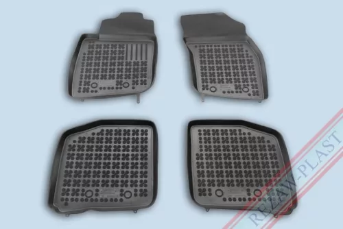 Rezaw čierne gumové koberce Volvo S40 I 1995 - 2004, V40 I 1995 - 2004 (200401)