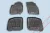 Rezaw čierne gumové koberce Volvo S40 I 1995 - 2004, V40 I 1995 - 2004 (200401)