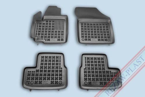 Rezaw čierne Gumové autokoberce OPEL AGILA II B Hatchback 2008-2014 (200512)