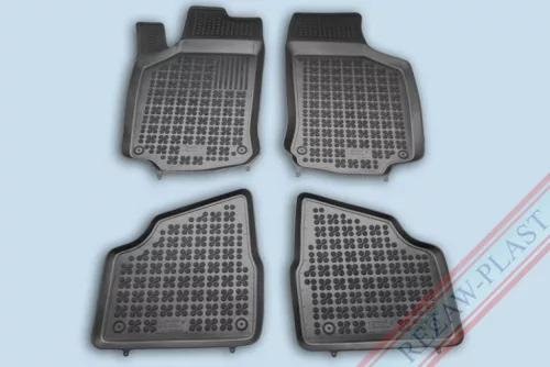 Rezaw čierne gumové koberce Opel CORSA III C Hatchback 2000-2006 (200514)