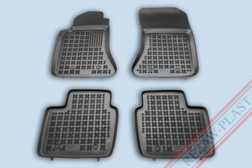 Rezaw čierne Gumové autokoberce OPEL Omega II B sedan/kombi 1994-2003 (200517)