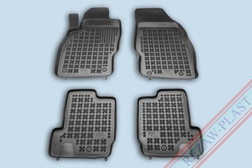 Rezaw čierne Gumové autokoberce OPEL ADAM Hatchback 2013-2019(200520)