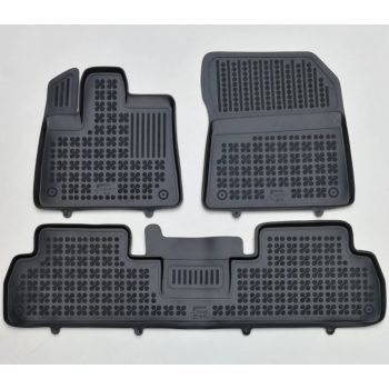   Rezaw čierne Gumové autokoberce TOYOTA PROACE CITY VERSO Kombivan 5 miestny 2020-tól (200526)