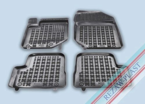 Rezaw čierne Gumové autokoberce PEUGEOT 208 II, OPEL Corsa F 2019-tól (200527)