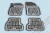 Rezaw čierne gumové koberce Ford FOCUS II Hatchback/Sedan/kombi 2005-2011 (200604)