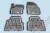 Rezaw čierne gumové koberce Ford Kuga I SUV 2008-2012 (200606)