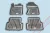 Rezaw čierne gumové koberce Ford FOCUS I Hatchback/Sedan/kombi 1998-2005 (200608)
