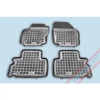   Rezaw čierne Gumové autokoberce FORD GALAXY II 2006 - 2015, S - MAX I 2006 - 2015 (200609)
