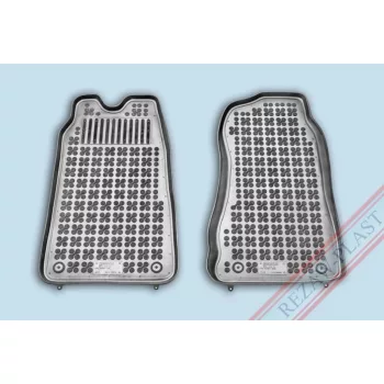   Rezaw čierne Gumové autokoberce FORD TRANSIT III Van na strane vodiča s extra zosilnením 2000-2013 (200613