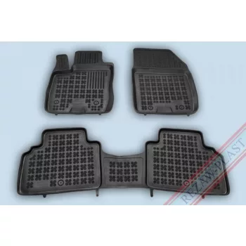   Rezaw čierne Gumové autokoberce FORD TOURNEO COURIER kombi 2014-tól (200621)