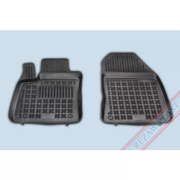   Rezaw čierne Gumové autokoberce FORD TRANSIT COURIER Van na strane vodiča s extra zosilnením 2014-od (2006