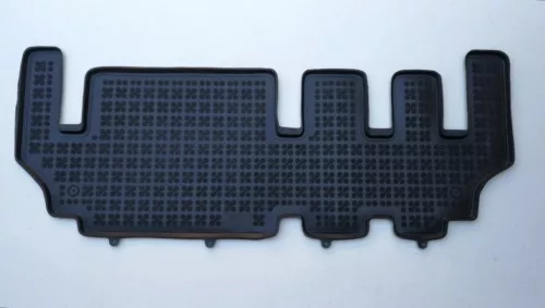 Rezaw čierne gumové koberce Ford TOURNEO CUSTOM kombi 3 rad sedadiel 2013-2018 (200629)