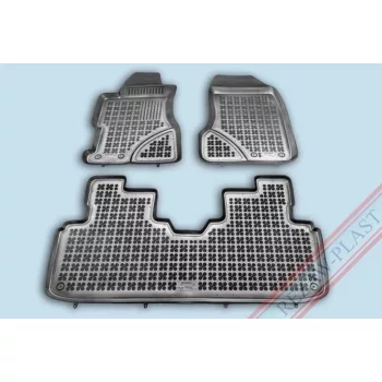   Rezaw čierne gumové koberce Honda CIVIC VII Hatchback 5-dverový 2001-2006 (200906)