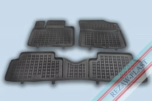 Rezaw čierne gumové koberce Kia Sorento IV SUV 2020- (201026)
