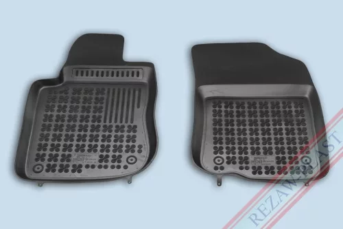 Rezaw čierne gumové koberce Peugeot 208 I Van - vpredu 2012 - 2019 (201310P)