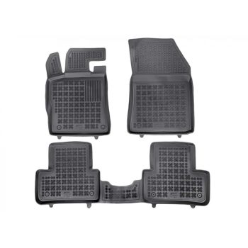   Rezaw čierne Gumové autokoberce DS4 II 2021 -, OPEL Astra VI L 2021 -, PEUGEOT 308 III 2021 -