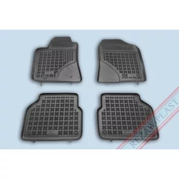   Rezaw čierne Gumové autokoberce TOYOTA AVENSIS II Hatchback/sedan/kombi 2003-2009 (201404)