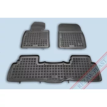   Rezaw čierne Gumové autokoberce TOYOTA Land CRUISER J200 SUV 2007-tól (201413)