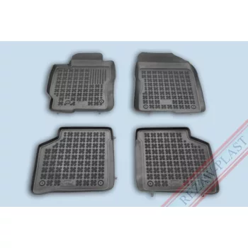   Rezaw čierne Gumové autokoberce TOYOTA PRIUS II (XW20) Liftback 2003-2009 (201414)