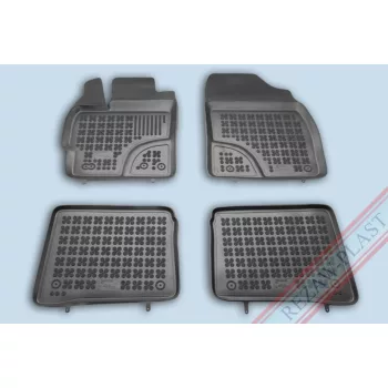   Rezaw čierne Gumové autokoberce TOYOTA PRIUS III (XW30) Liftback 2009-2015 (201415)