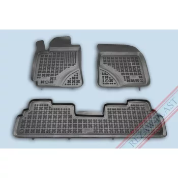   Rezaw čierne Gumové autokoberce TOYOTA Corolla VERSO II Minivan 2004-2009 (201418)