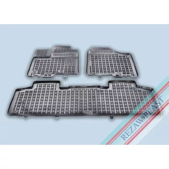  Rezawplast s vysokým okrajom Gumové autokoberce /hótálca TOYOTA SIENNA III 2010-2020