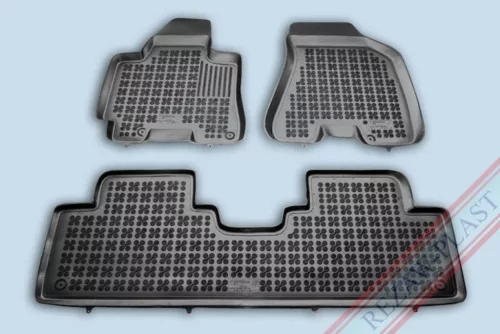 Rezaw čierne gumové koberce Hyundai TUCSON I SUV 2004-2009 (201604)