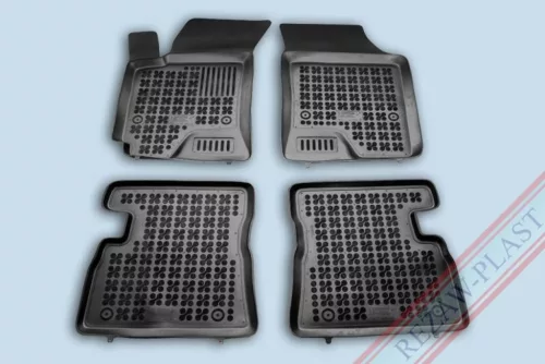 Rezaw čierne gumové koberce Hyundai GETZ Hatchback 2002-2011 (201608)