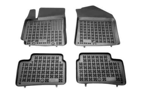 Rezaw čierne gumové koberce Hyundai i10 II Hatchback 2013-2019 (201615)