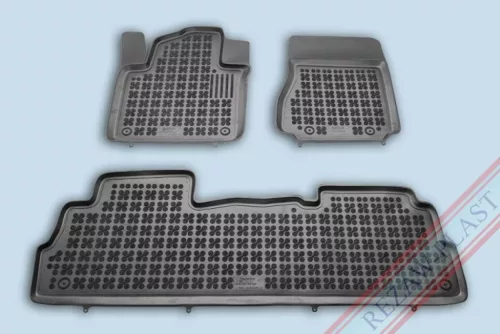 Rezaw čierne gumové koberce Nissan NV200 VAN od 2009 (201814)
