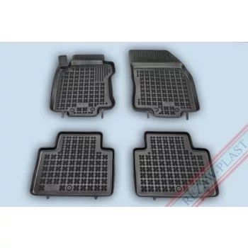   Rezaw čierne Gumové autokoberce NISSAN X - TRAIL(T32)2013 - 2022, RENAULT KOLEOS II 2016- (201820)