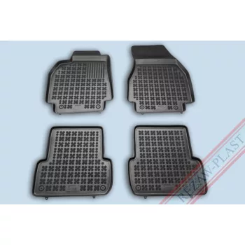   Rezaw čierne Gumové autokoberce RENAULT Megane II kombi/Hatchback/sedan 2002-2009 (201901)