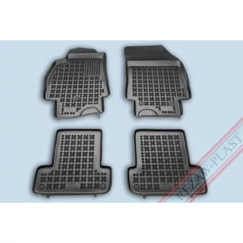   Rezaw čierne Gumové autokoberce RENAULT Megane III kombi/Hatchback/Coupe 2008-2016 (201902)