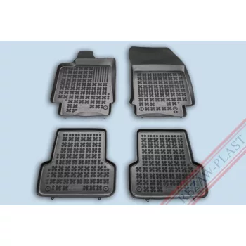   Rezaw čierne Gumové autokoberce RENAULT LAGUNA III Hatchback/Liftback/kombi/sedan/Coupe 200