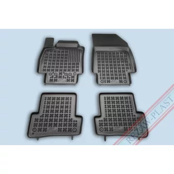   Rezaw čierne Gumové autokoberce RENAULT CAPTUR I 13 - 19, Clio III 2005 - 2012, Clio IV 2012 - 19