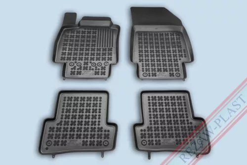 Rezaw čierne Gumové autokoberce RENAULT CAPTUR I 13 - 19, Clio III 2005 - 2012, Clio IV 2012 - 19