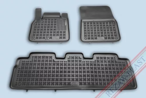 Rezaw čierne Gumové autokoberce RENAULT ESPACE IV 2002 - 2014 (201914)