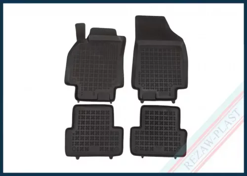 Rezawplast s vysokým okrajom Gumové autokoberce /hótálca RENAULT Fluence 2012-2016