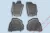 Rezaw čierne gumové koberce Seat IBIZA IV Hatchback/kombi 2008-2017 (202004)