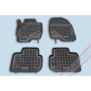   Rezaw čierne gumové koberce Mitsubishi COLT VI Hatchback 5-dverový, átalakított 2009-2012 (202301