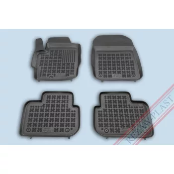   Rezaw čierne gumové autokoberce MITSUBISHI COLT VI Hatchback 3-dverový 2009-2012 (202302)